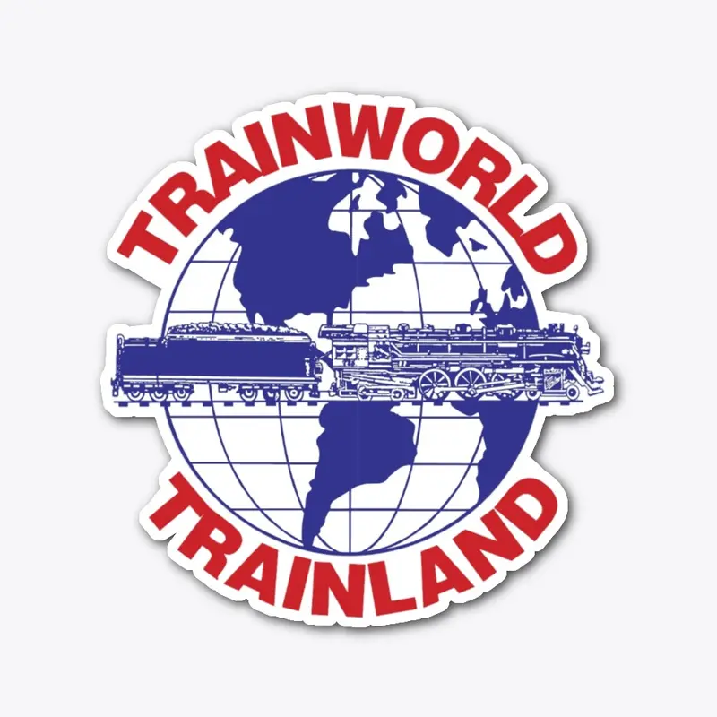 TrainWorld Die Cut Sticker